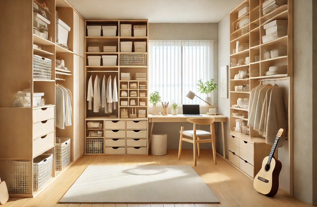 一人暮らし部屋の「収納ゾーニング」で片付けが楽になる！収納がない部屋でもOKな理由
